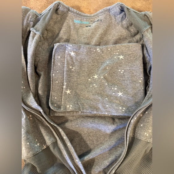 Happiest Baby Gray Star-Patterned Baby Swaddle. Size Medium - Picture 5 of 7